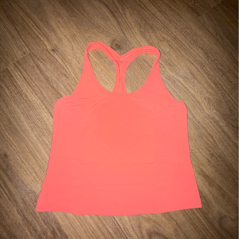 Lululemon Athletica Vibrant Coral Tank Top